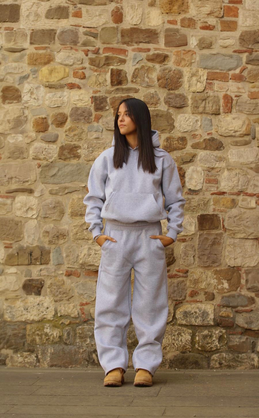Grey hoodie