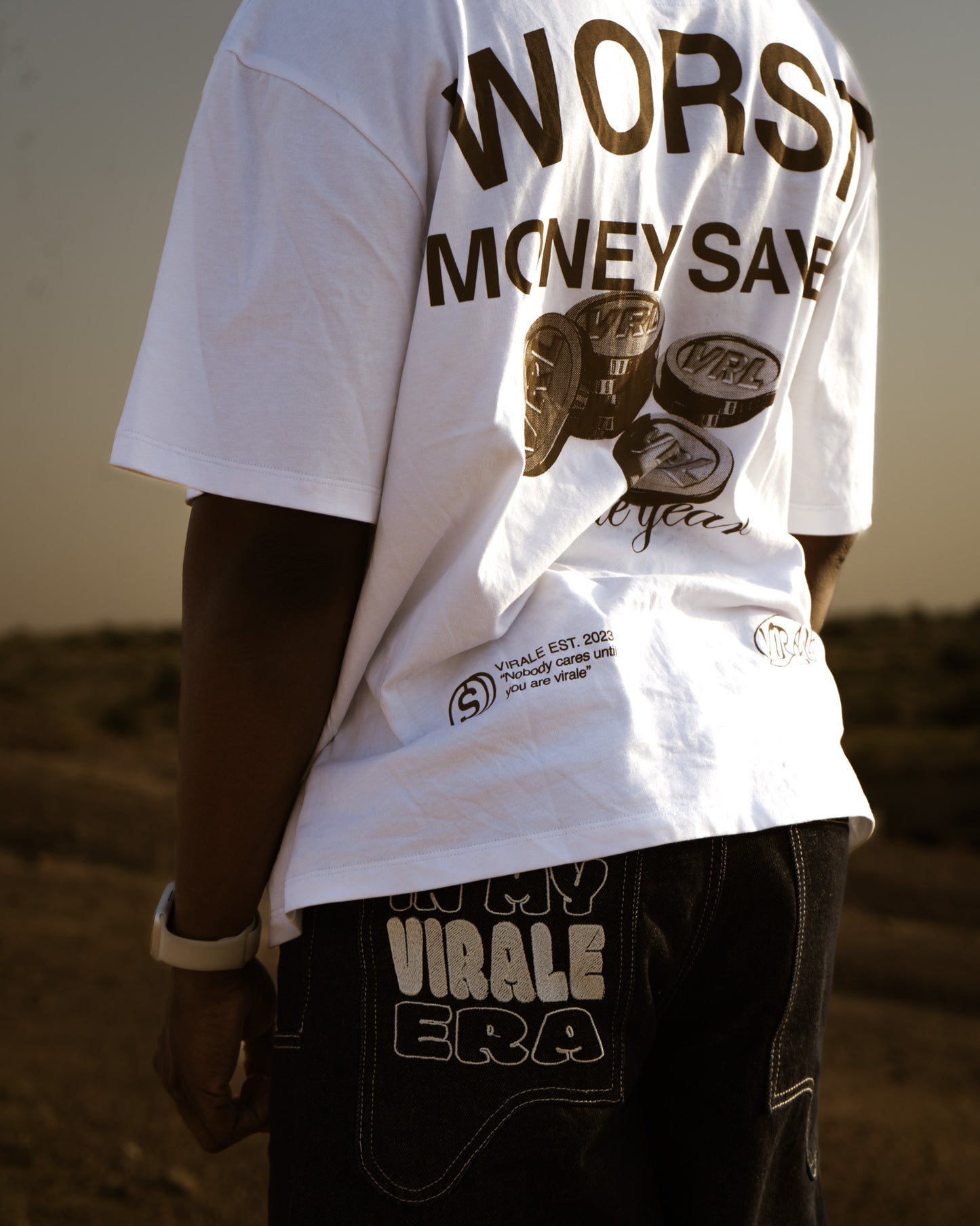 WORST MONEY SAVER TEE WHITE