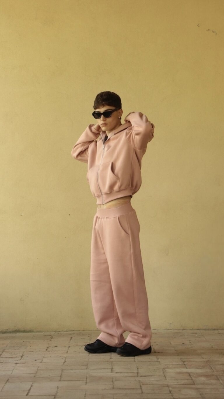 Dusty pink pant