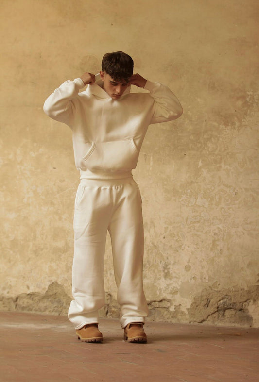 Cream hoodie