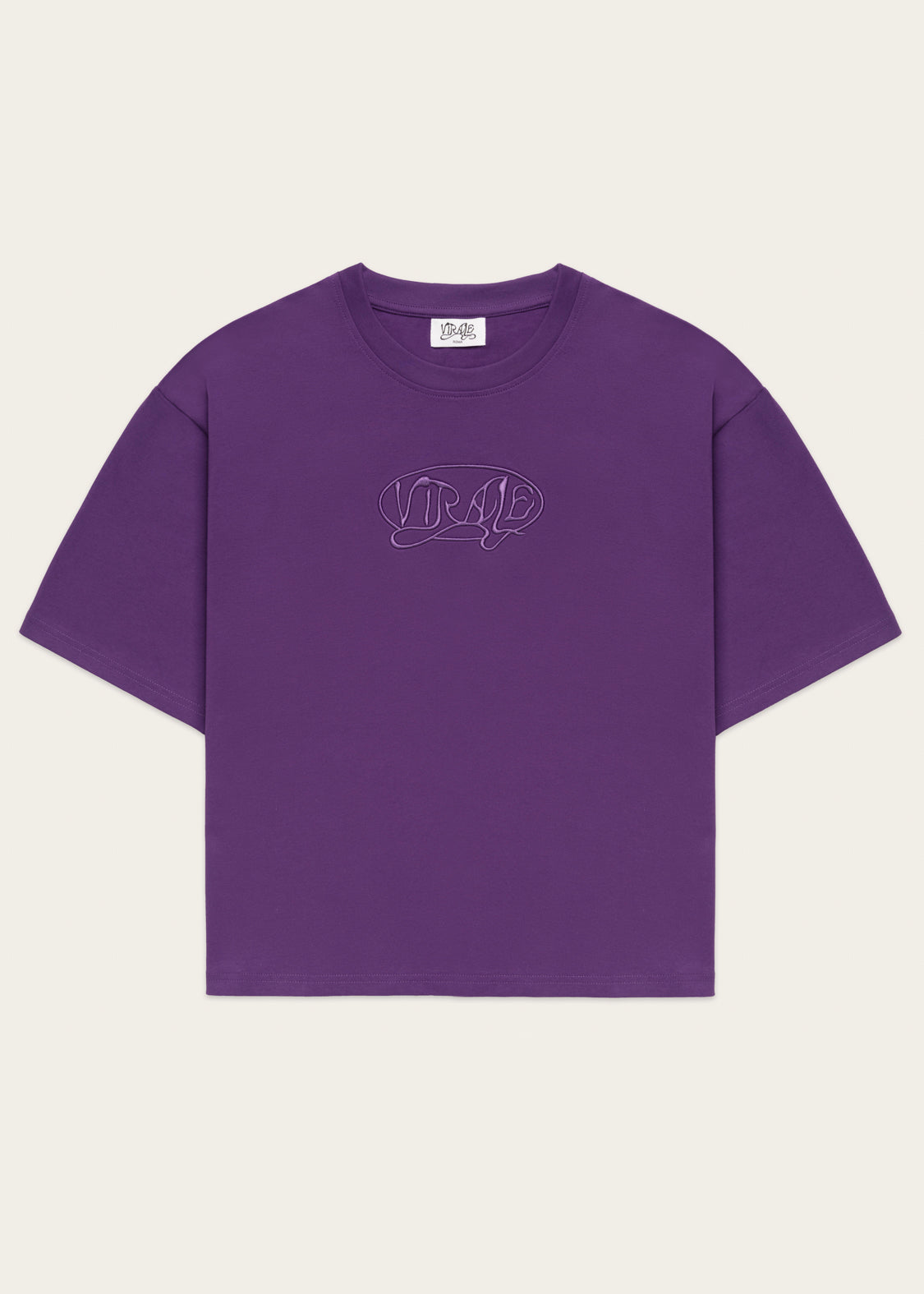 NOBODY CARES TEE PURPLE