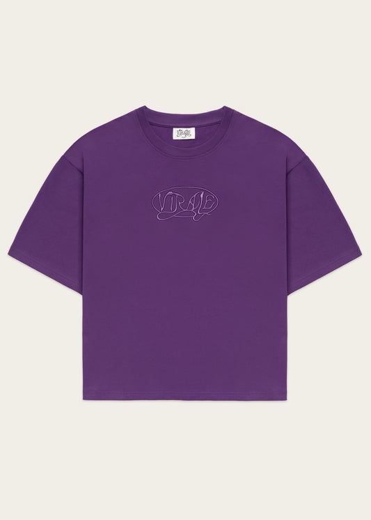 NOBODY CARES TEE PURPLE