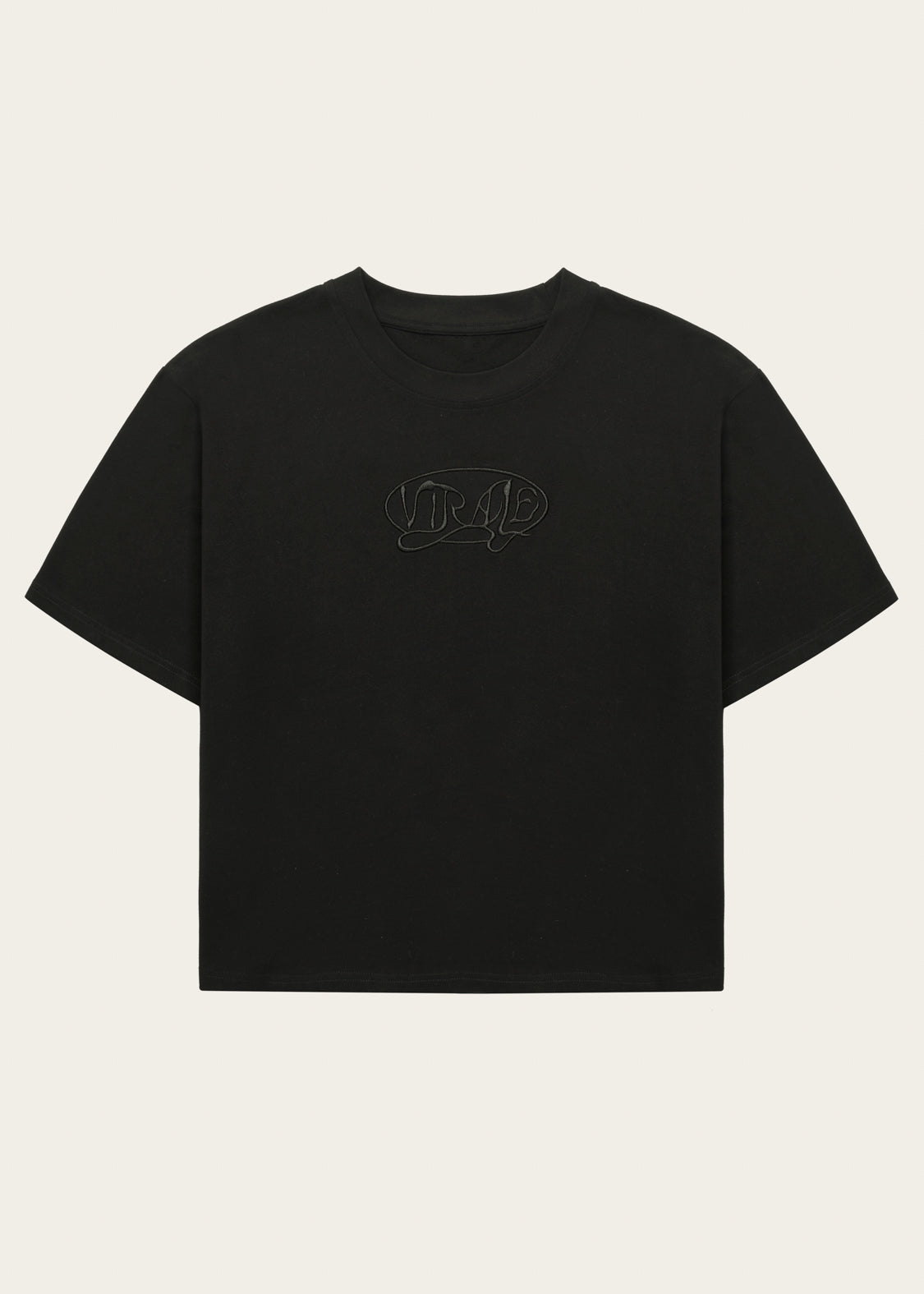 NOBODY CARES TEE BLACK