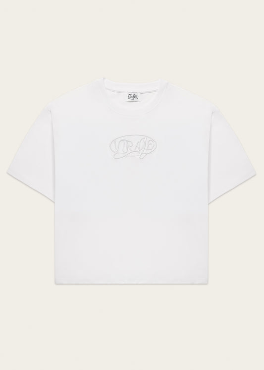 NOBODY CARES TEE WHITE