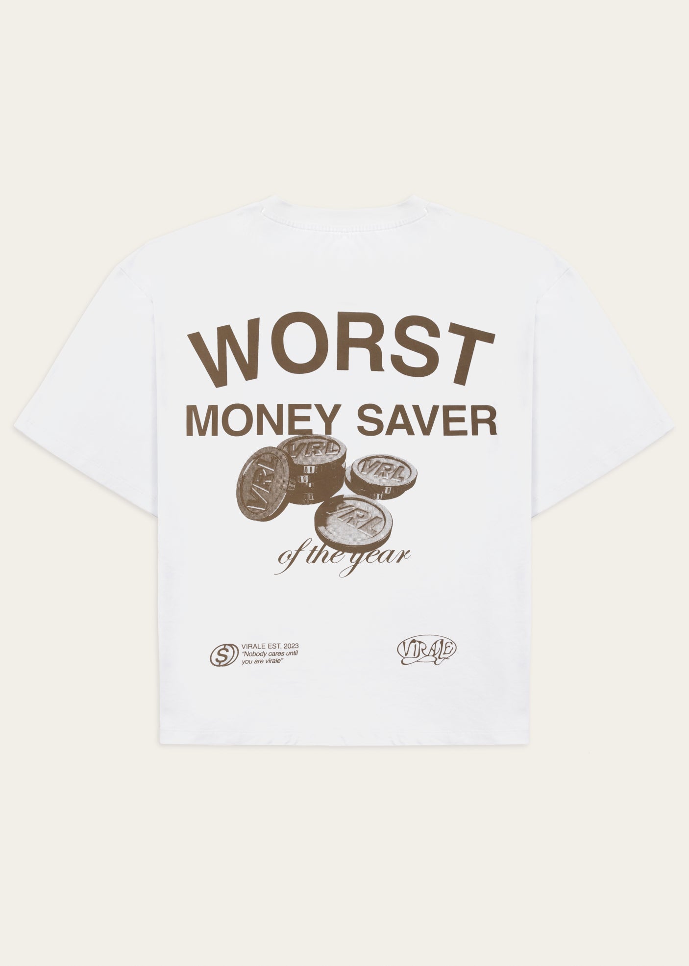 WORST MONEY SAVER TEE WHITE