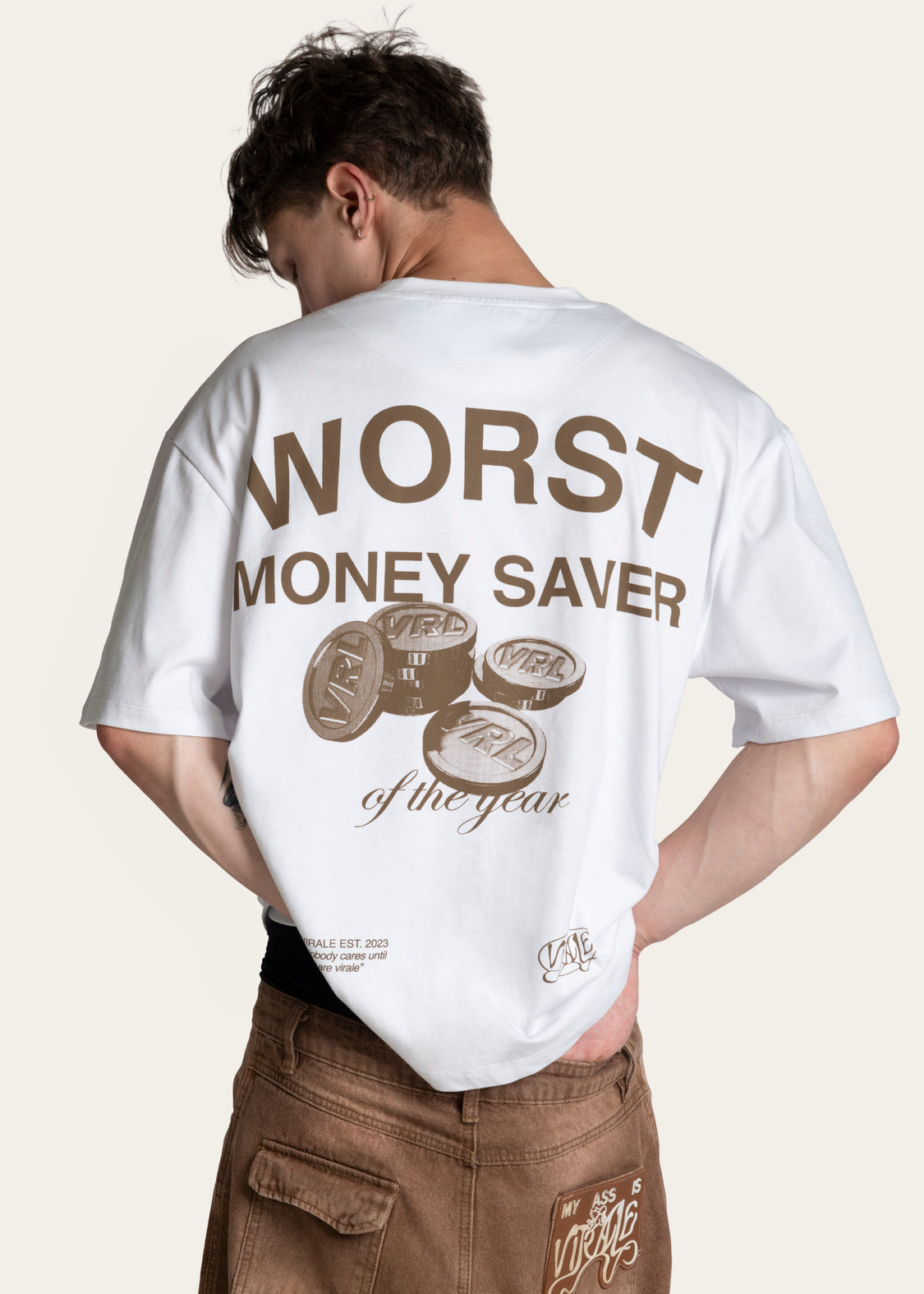 WORST MONEY SAVER TEE WHITE