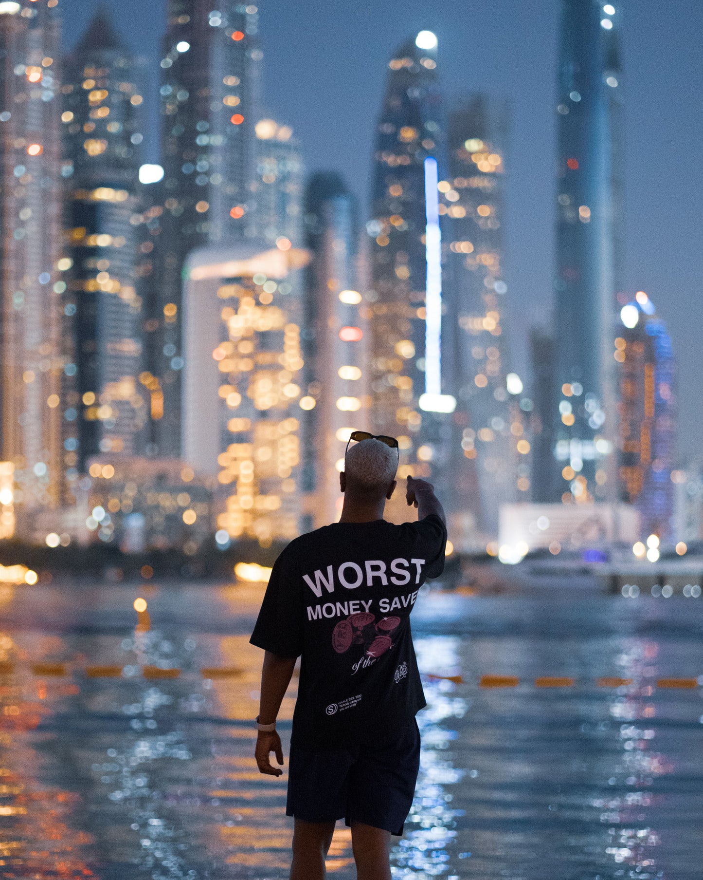 WORST MONEY SAVER TEE BLACK
