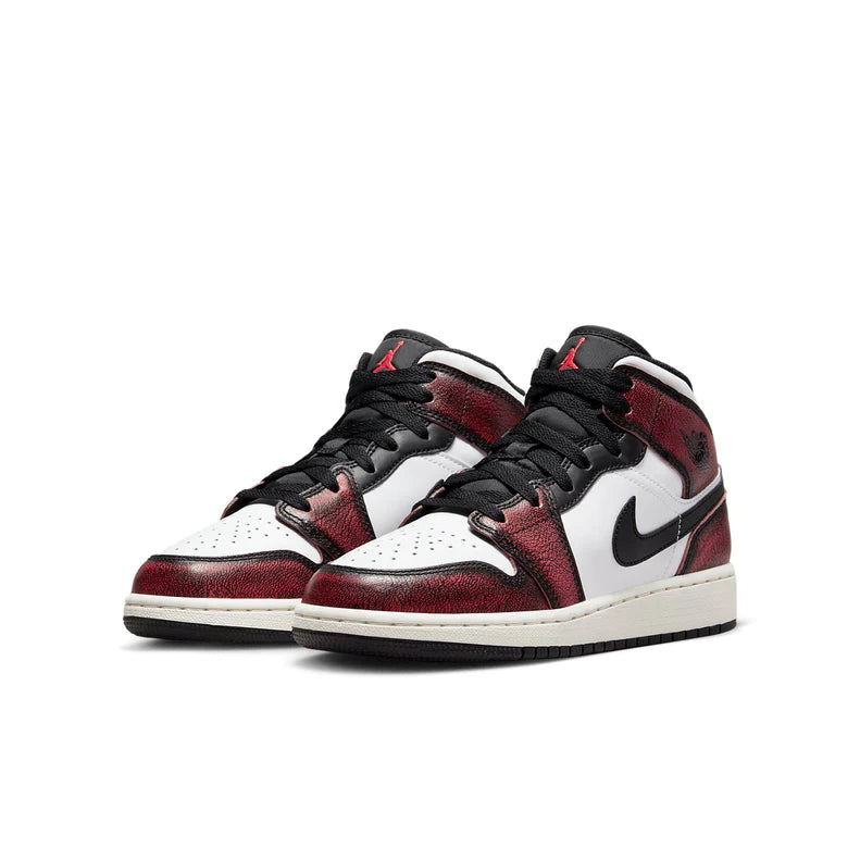 Air Jordan 1 Mid Wear-Away Chicago (GS)