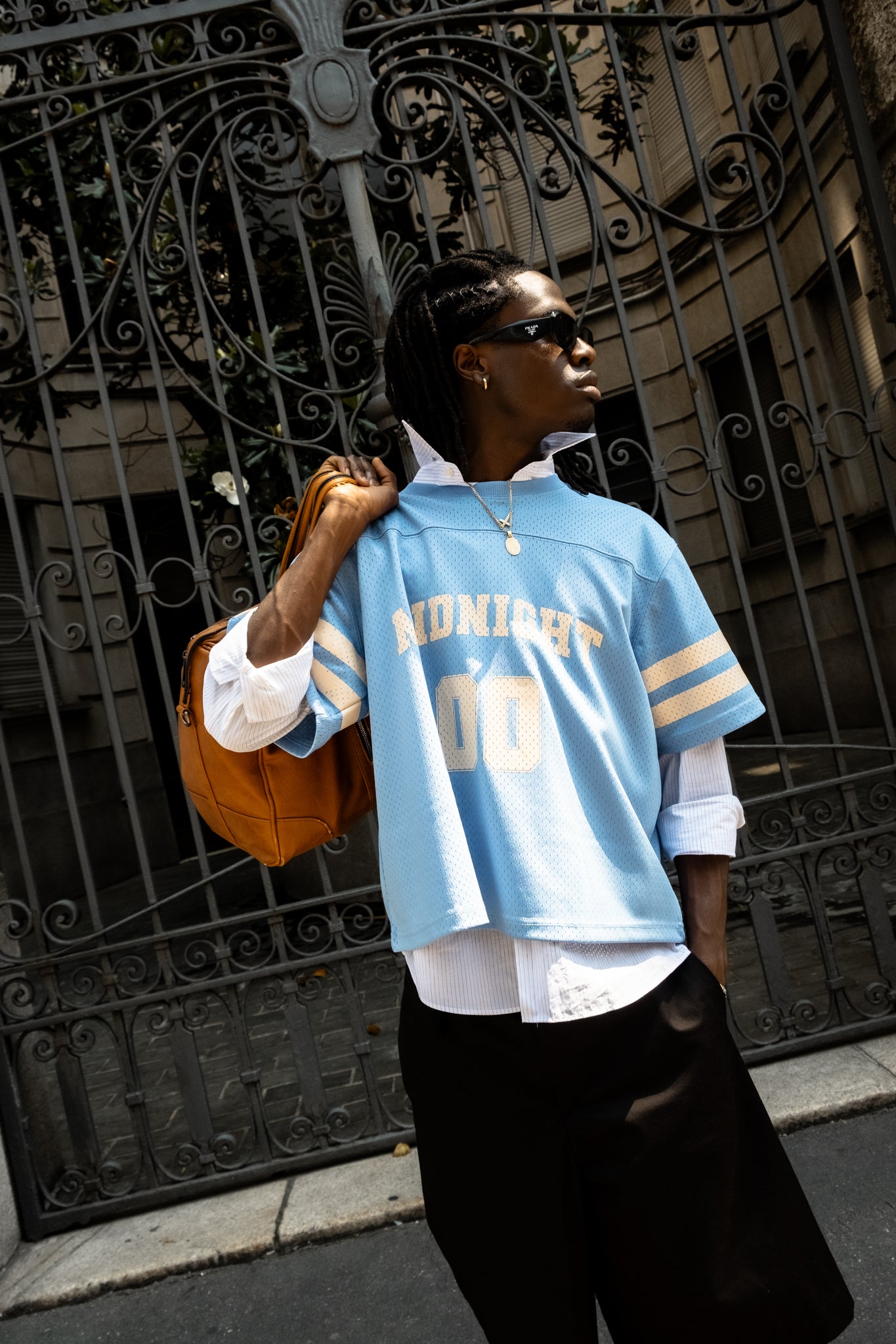 00 MESH JERSEY - SKY BLUE