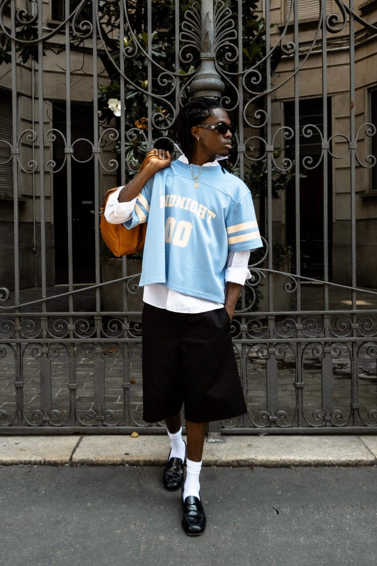 00 MESH JERSEY - SKY BLUE