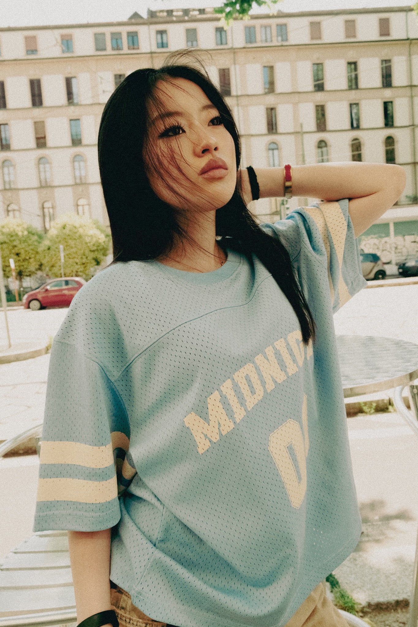 00 MESH JERSEY - SKY BLUE