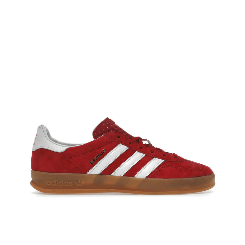 Adidas Gazelle Scarlet Cloud White