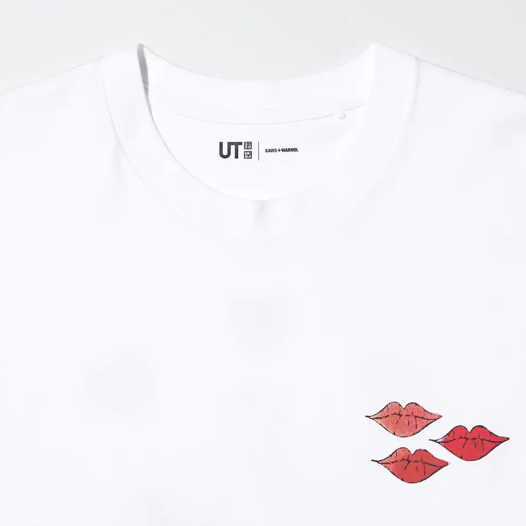T-shirt Stampa UT KAWS + Warhol