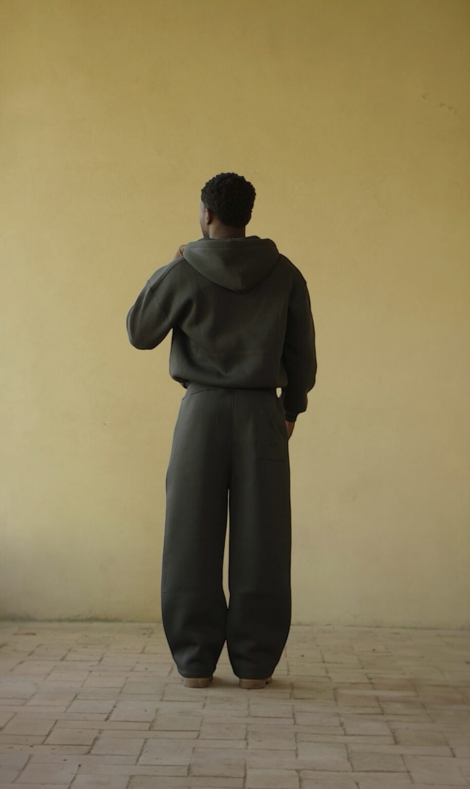 Military green pant