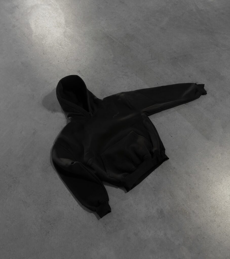Black hoodie