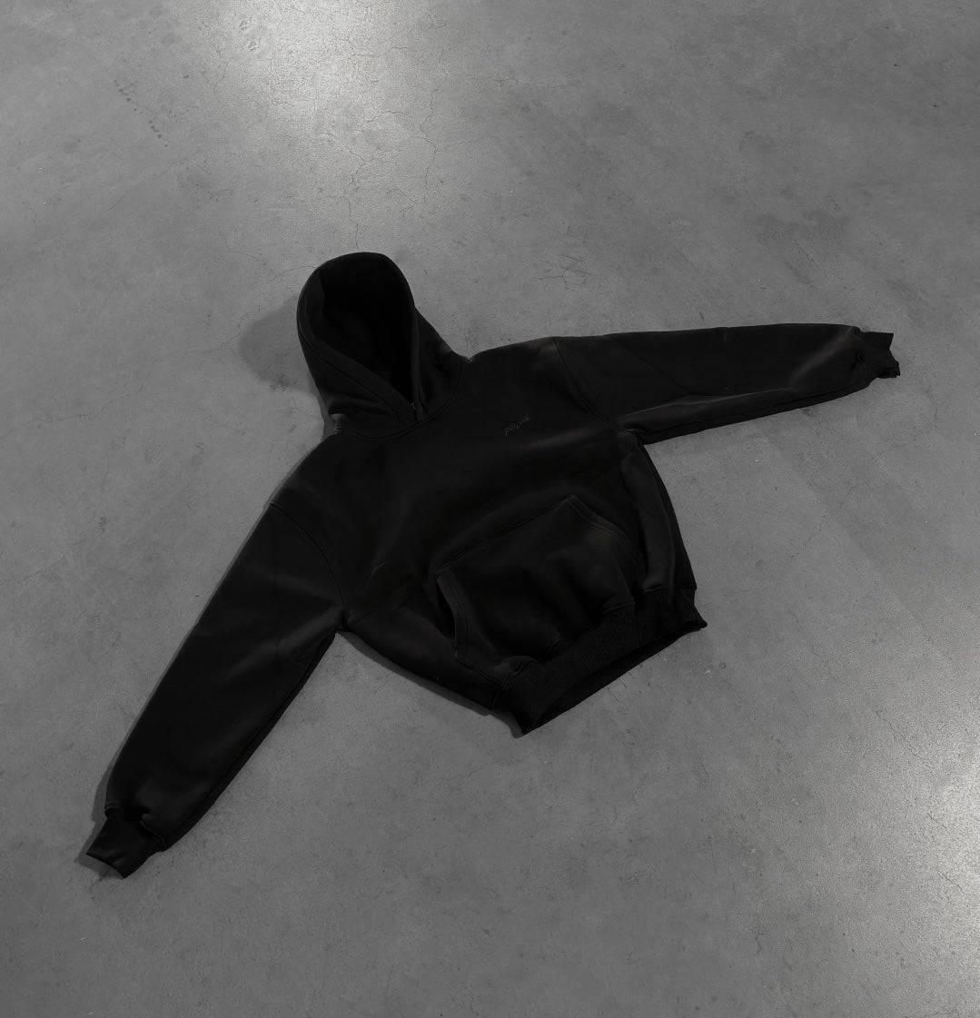 Black hoodie