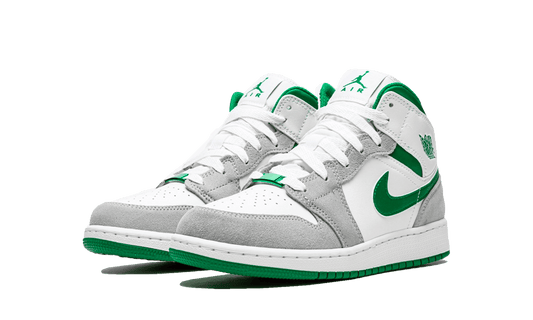 Air Jordan 1 Mid SE White Pine Green Smoke Grey (GS)