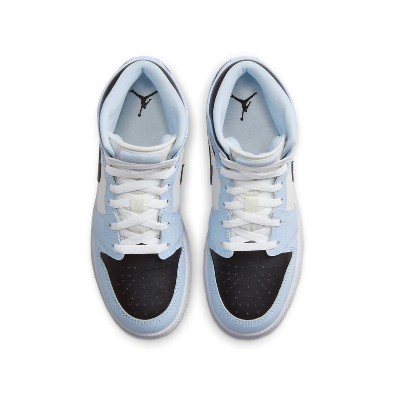 Air Jordan 1 Mid Ice Blue (GS) - LACEOFF PARMA - 3