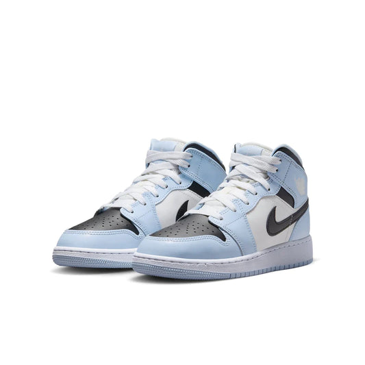 Air Jordan 1 Mid Ice Blue (GS) - LACEOFF PARMA - 0