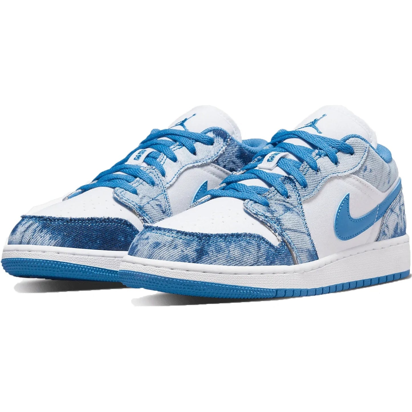 Air Jordan 1 Low Washed Denim (GS) - LACEOFF PARMA - 0