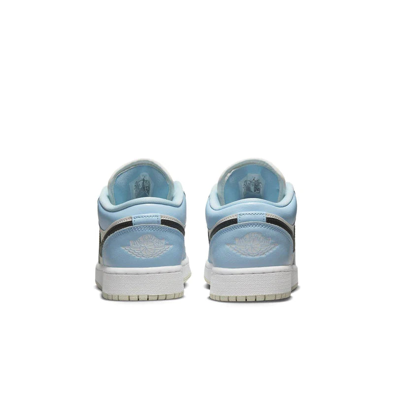 Air Jordan 1 Low Ice Blue Black (GS) - LACEOFF PARMA - 3