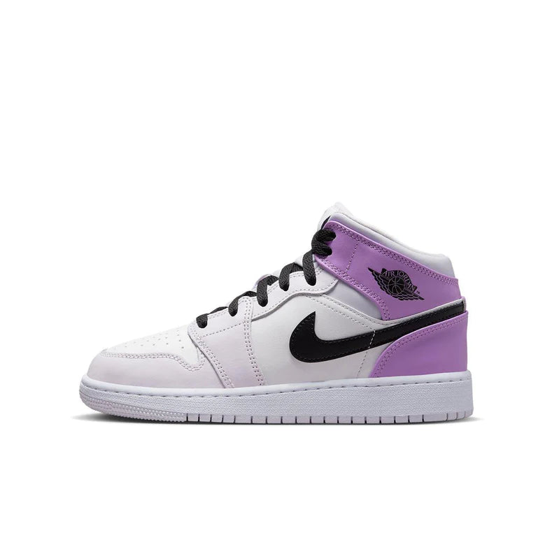Air Jordan 1 Mid Barely Grape (GS)