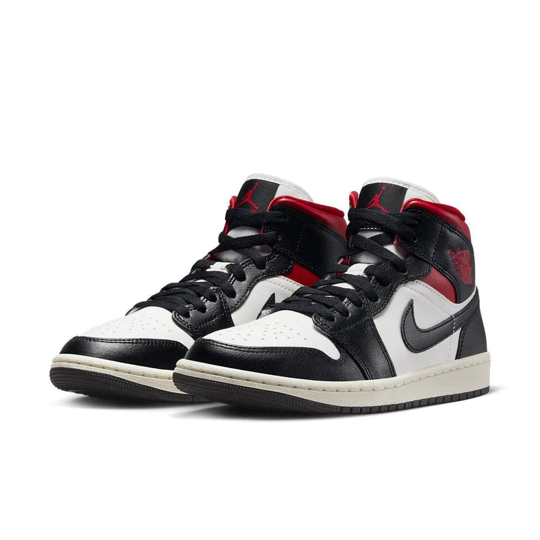 Air Jordan 1 Mid Gym Red Panda (W)