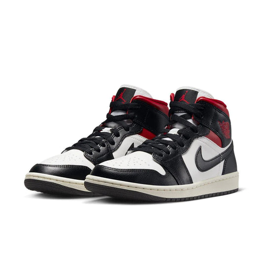 Air Jordan 1 Mid Gym Red Panda (W)