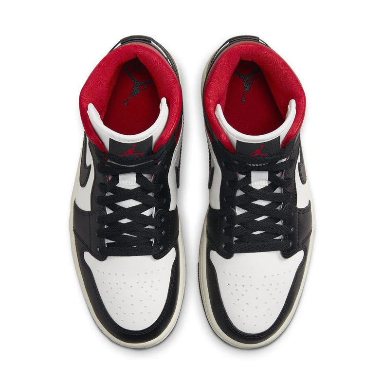Air Jordan 1 Mid Gym Red Panda (W)