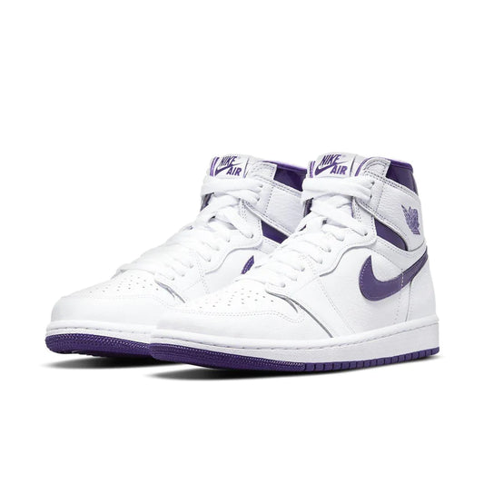 Air Jordan 1 Retro High Court Purple - LACEOFF PARMA - 0