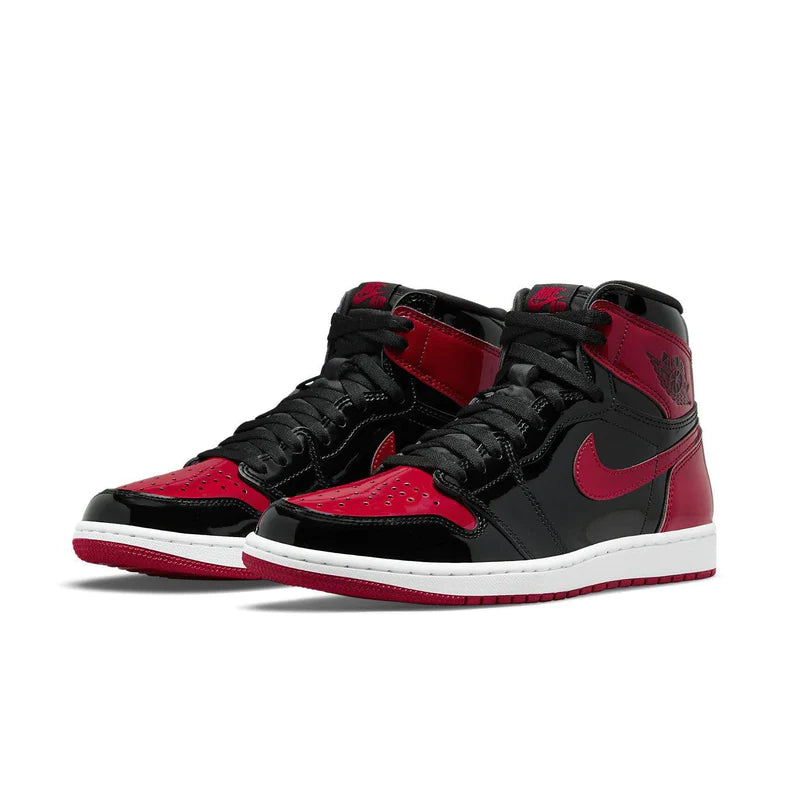 Air Jordan 1 Retro High OG Patent Bred - LACEOFF PARMA - 0