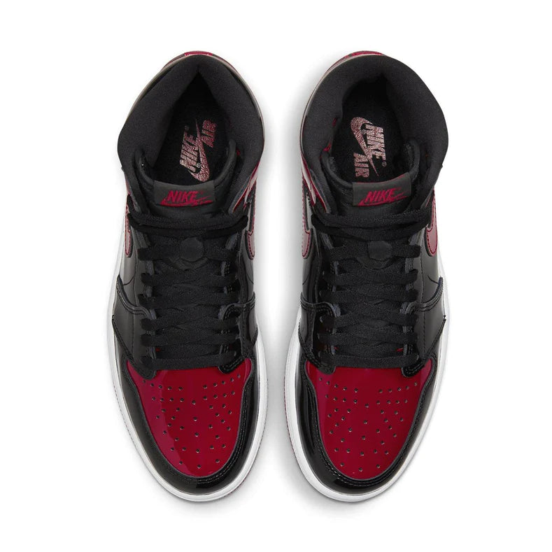 Air Jordan 1 Retro High OG Patent Bred - LACEOFF PARMA - 2