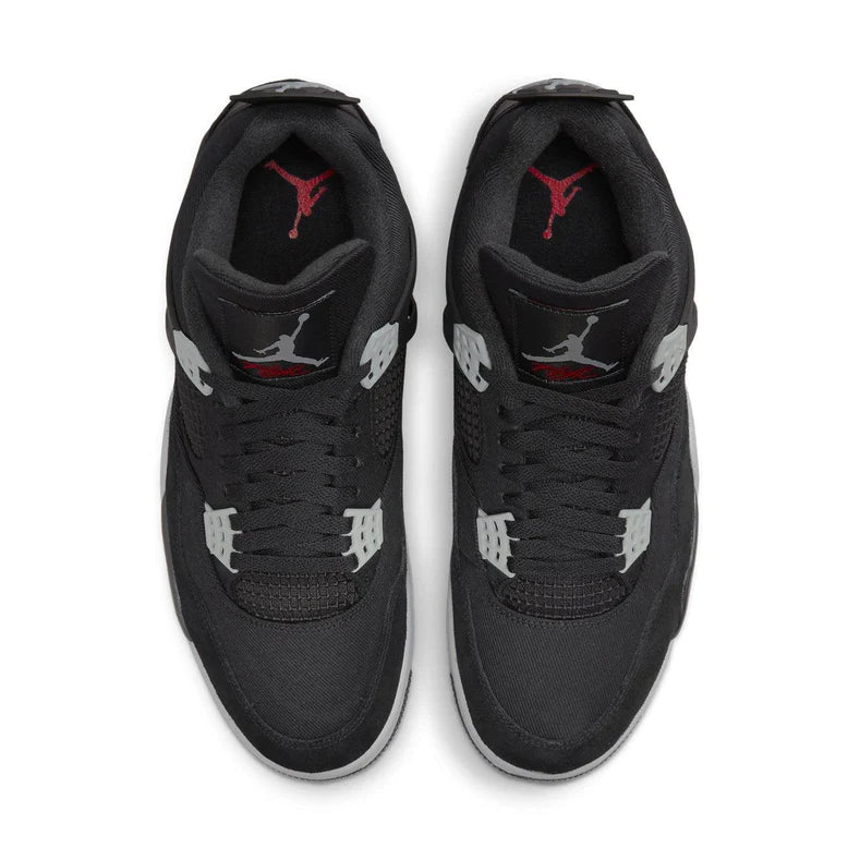 Air Jordan 4 Retro SE Black Canvas - LACEOFF PARMA - 2