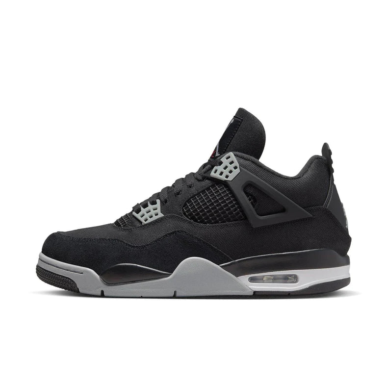 Air Jordan 4 Retro SE Black Canvas - LACEOFF PARMA - 1